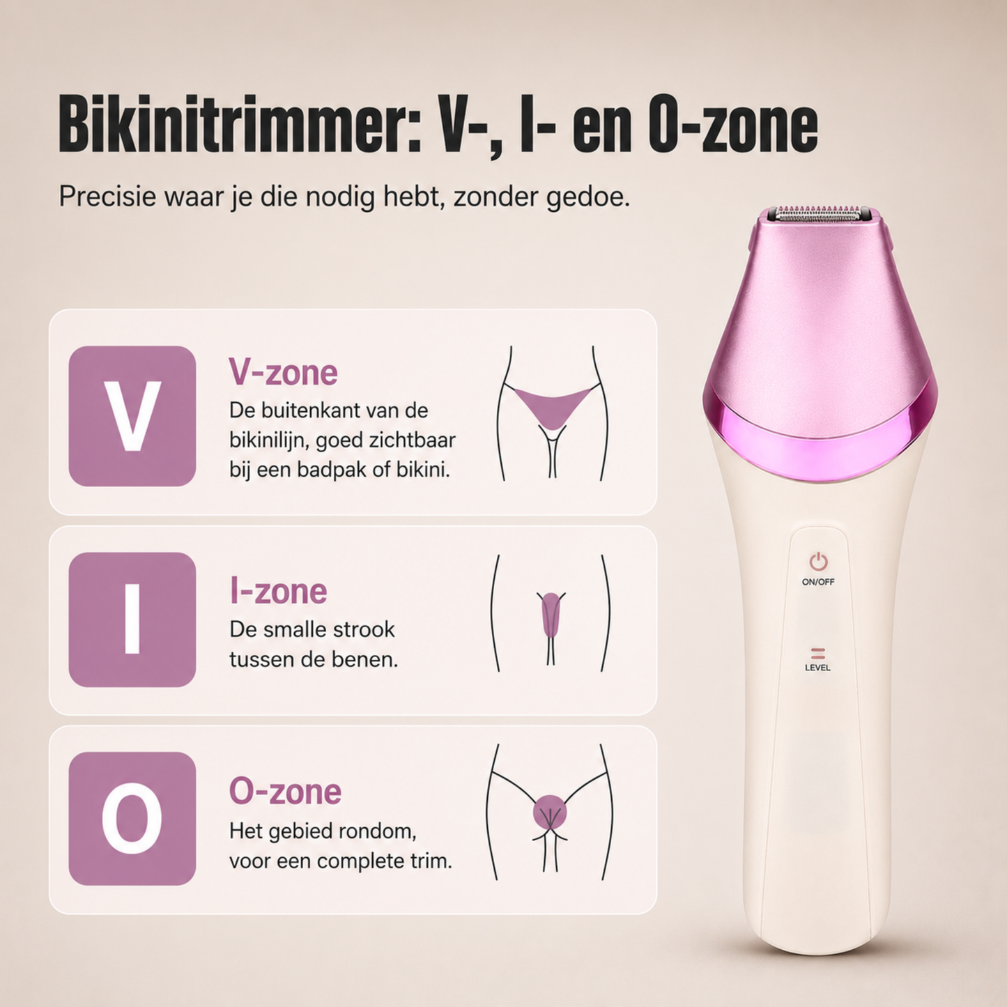 Wild & Style® 6-in-1 Ladyshave & Epilator Set